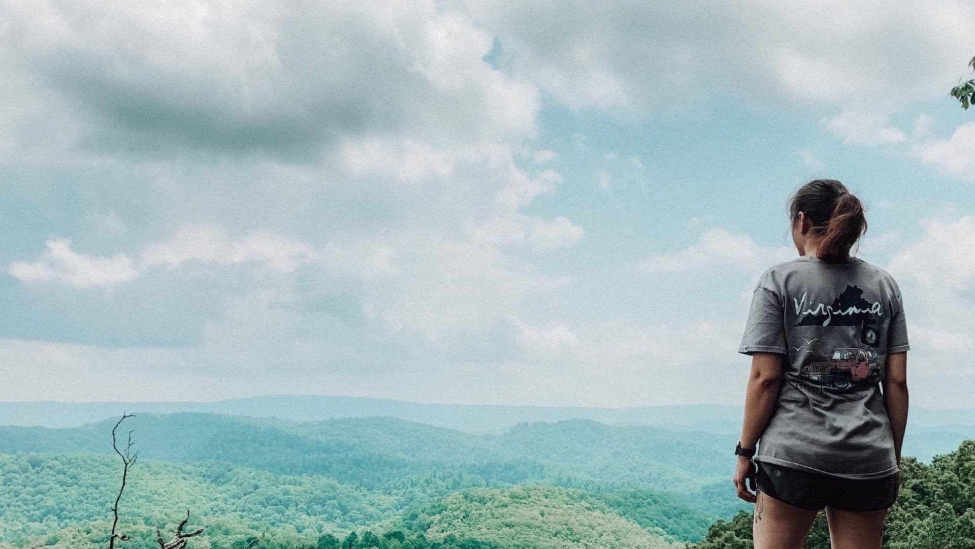 Hiking at Pinnacle Rock State Park Mercer County WV Mercer County WV