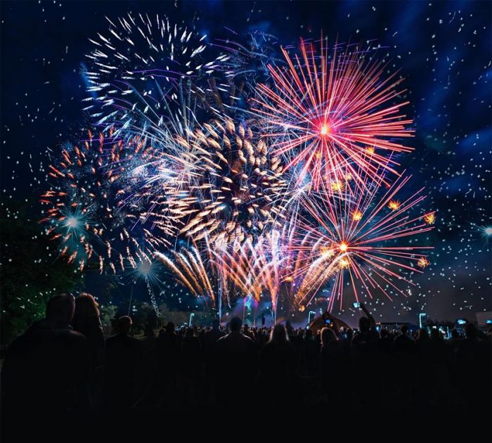 Fourth of July Fireworks City of Princeton Mercer County WV Mercer