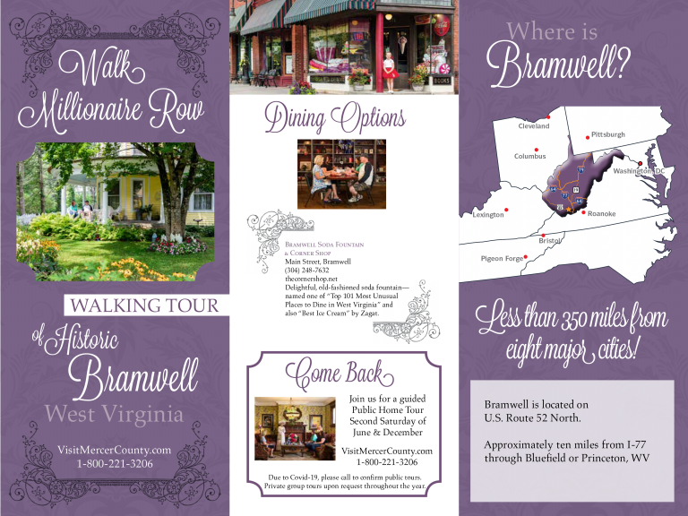 Reminisce about the Christmas Bramwell Tour of Homes Mercer County WV Mercer County WV