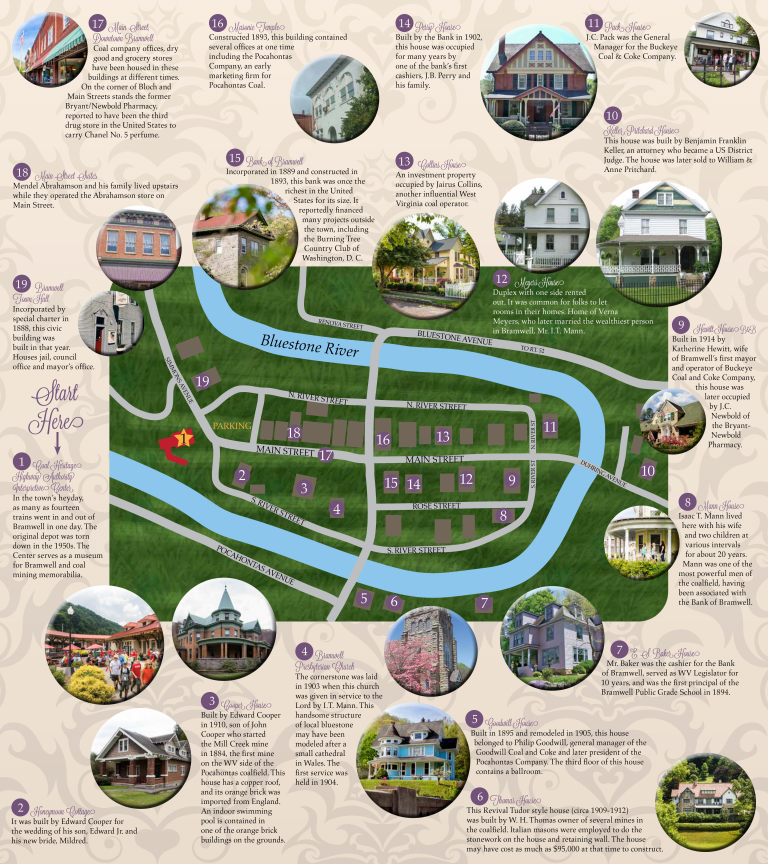 Reminisce about the Christmas Bramwell Tour of Homes Mercer County WV